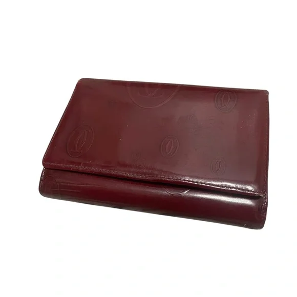 💜💚Cartier Burgundy Leather Wallet. - Picture 11 of 11